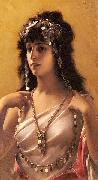 Luis Riccardo Falero An Oriental Beauty oil painting